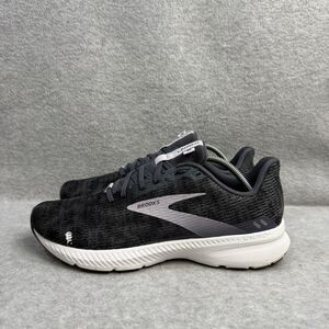 Brooks Shoes Womens Size 9 Launch 8 Black Athletic Running Sneakers 1203451B087